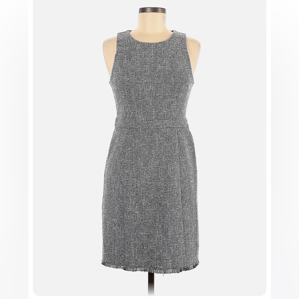 🆕 Banana Republic Tweed Sleeveless Sheath Dress